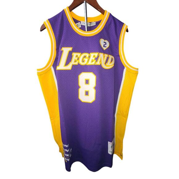 Kobe Bryant Mamba & Legend Basketball Jersey - Size XL - Picture 2 of 9